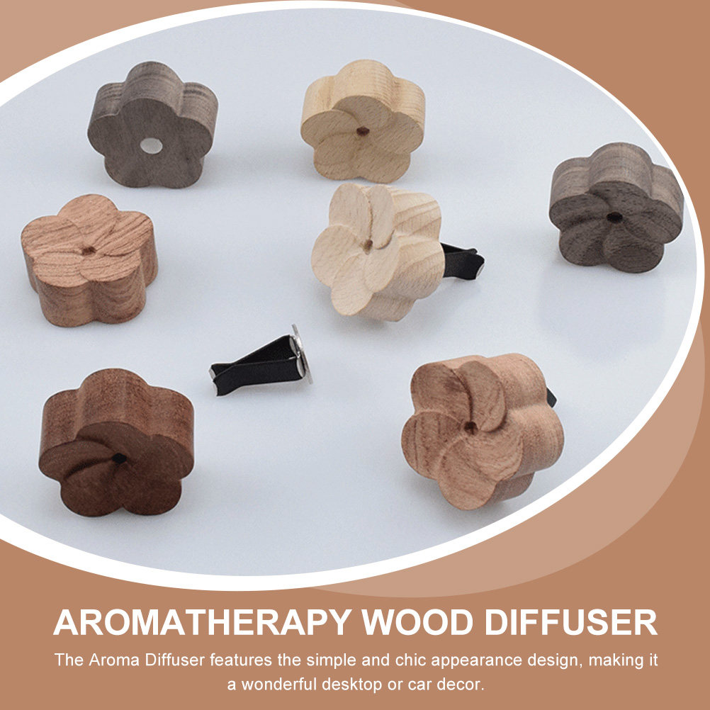 3Pcs Wood Aroma Diffuser Essen - Home Fragrance Usa ulasan dan harga