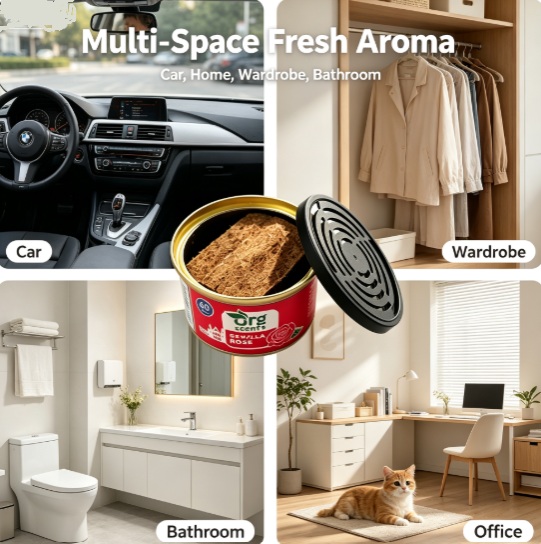 42g Car Air Freshener Solid Pe - Home Fragrance Oud ulasan dan harga