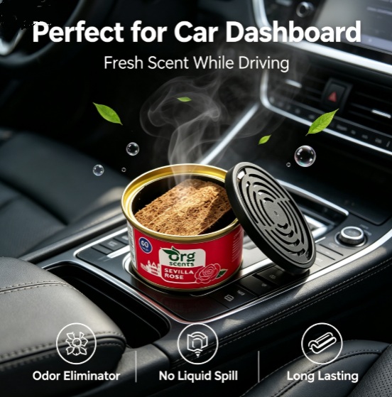 42g Car Air Freshener Solid Pe - Home Fragrance Oud ulasan dan harga