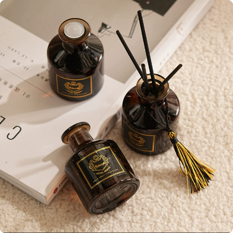 Hot Sell 50ml Reed Diffuser Ho - Home Fragrance Logo ulasan dan harga