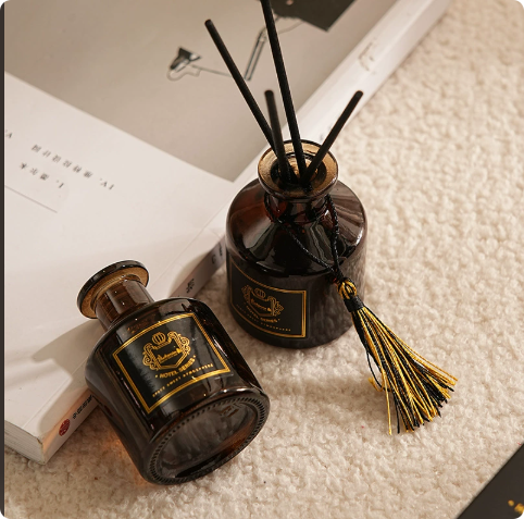Hot Sell 50ml Reed Diffuser Ho - Home Fragrance Logo ulasan dan harga
