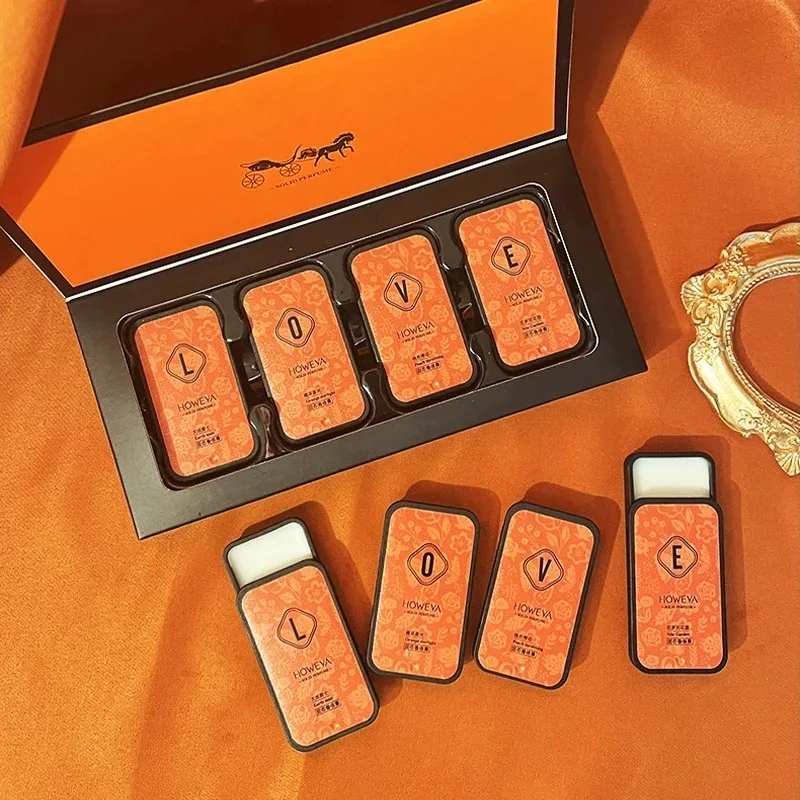 Solid Perfume Set 4 Piece Flor - Home Fragrance Gift ulasan dan harga